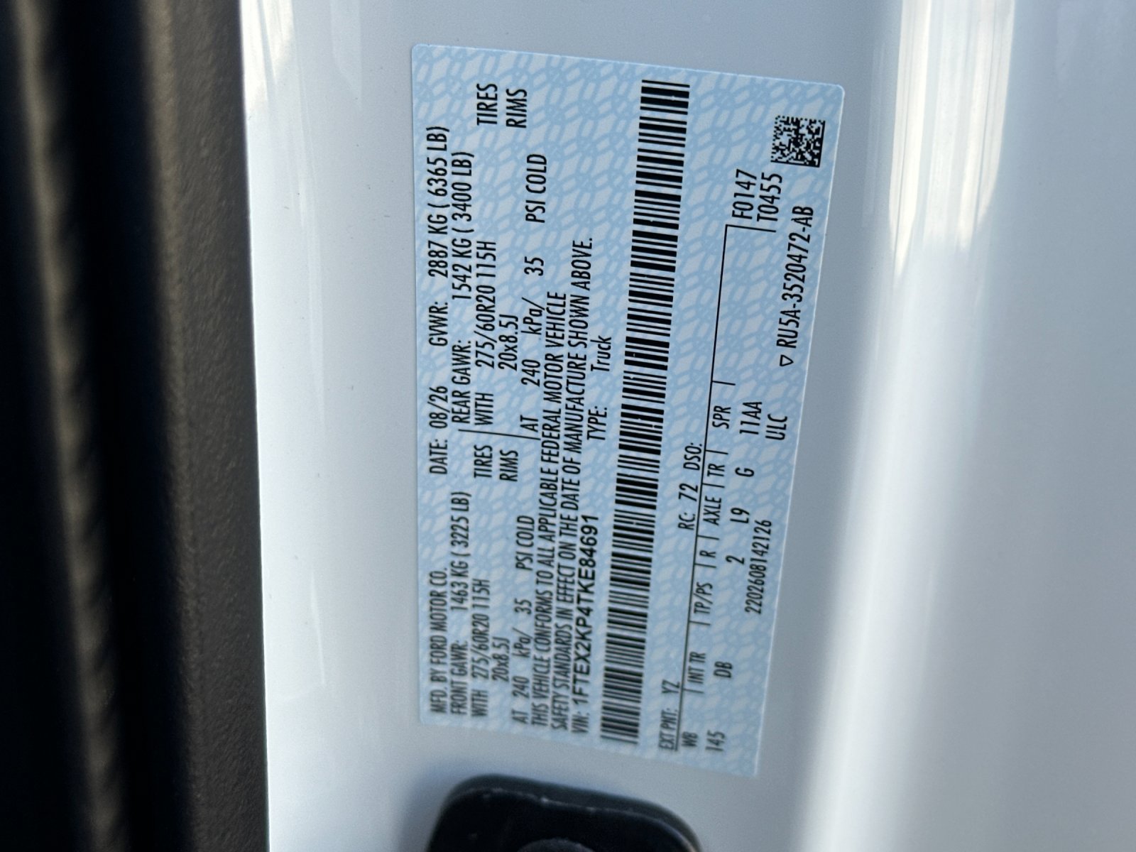 New 2026 Ford F150 STX w/ Equipment Group 200A RWD image 25