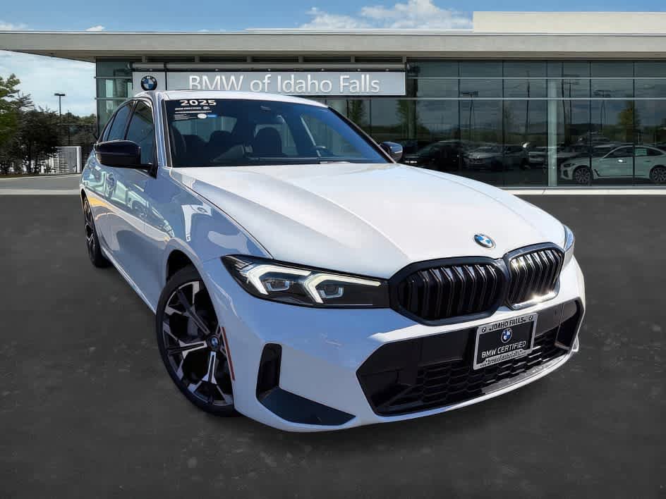 Certified 2025 BMW 330i xDrive Sedan w/ M Sport Package AWD/4WD image 2