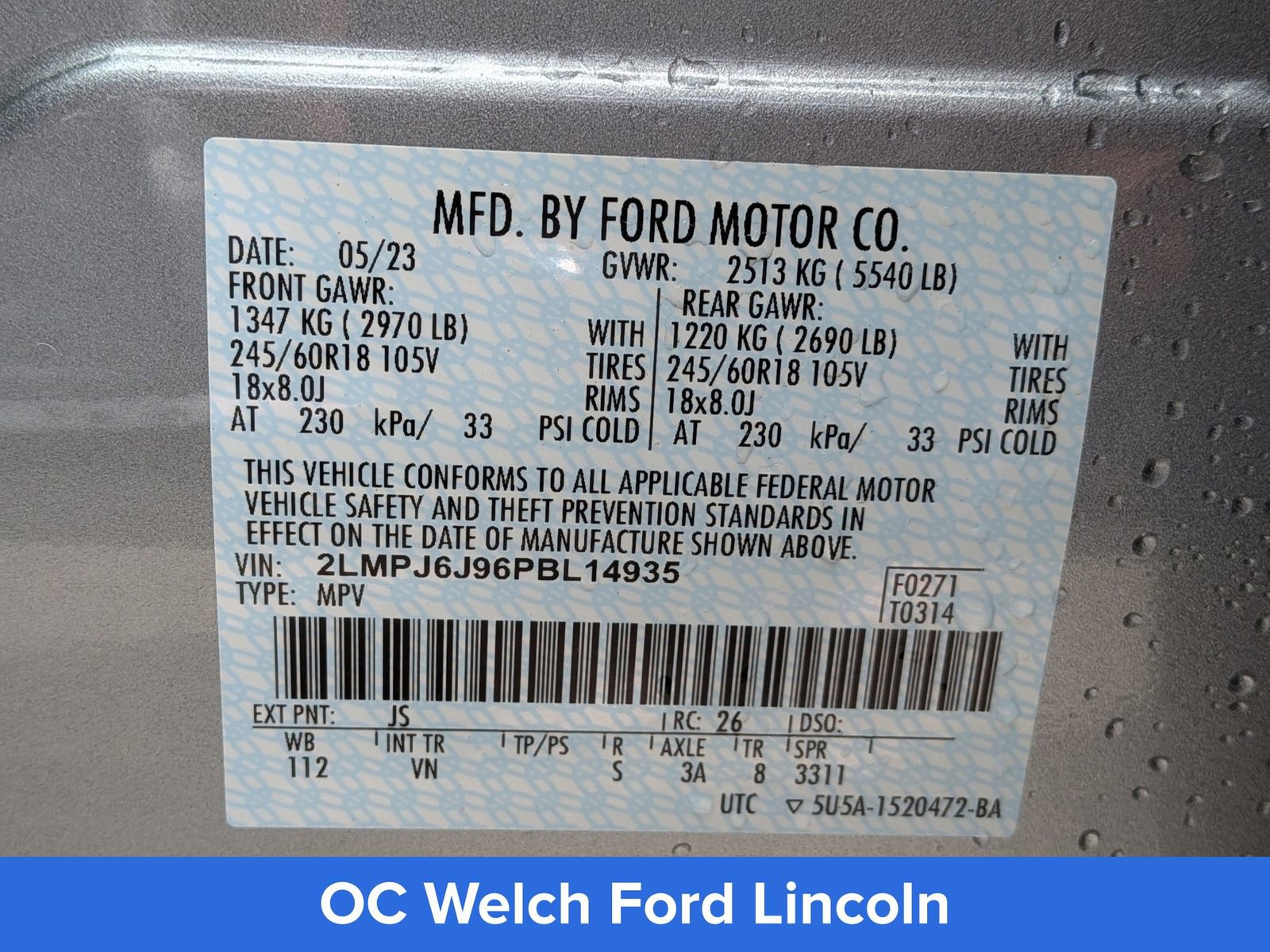 Used 2023 Lincoln Nautilus FWD w/ Premium Package image 15