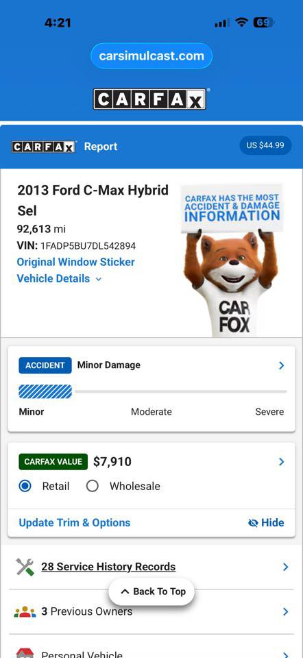 Used 2013 Ford C-MAX SEL FWD image 11
