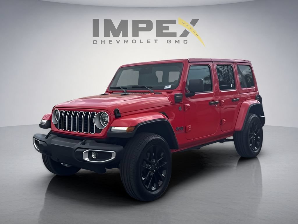 Used 2025 Jeep Wrangler Unlimited Sahara w/ Safety Group AWD/4WD image 1
