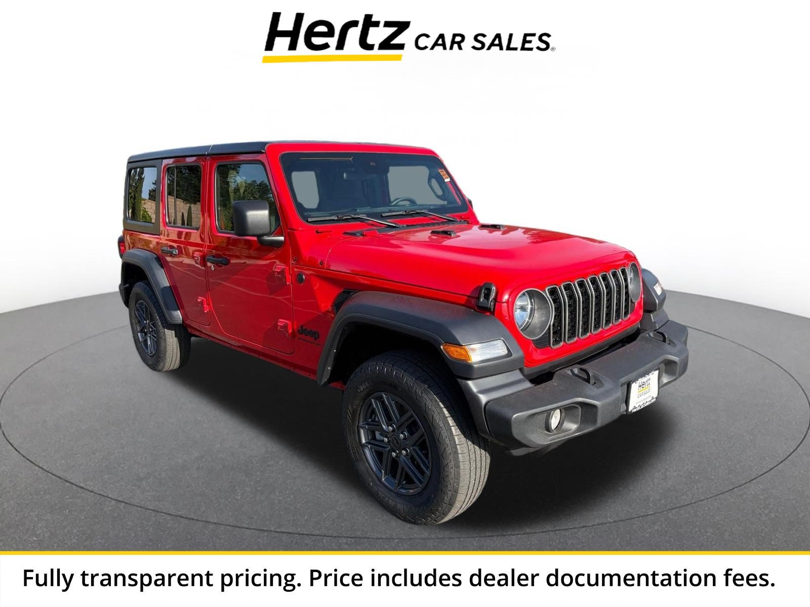 Used 2025 Jeep Wrangler Unlimited Sport AWD/4WD image 1