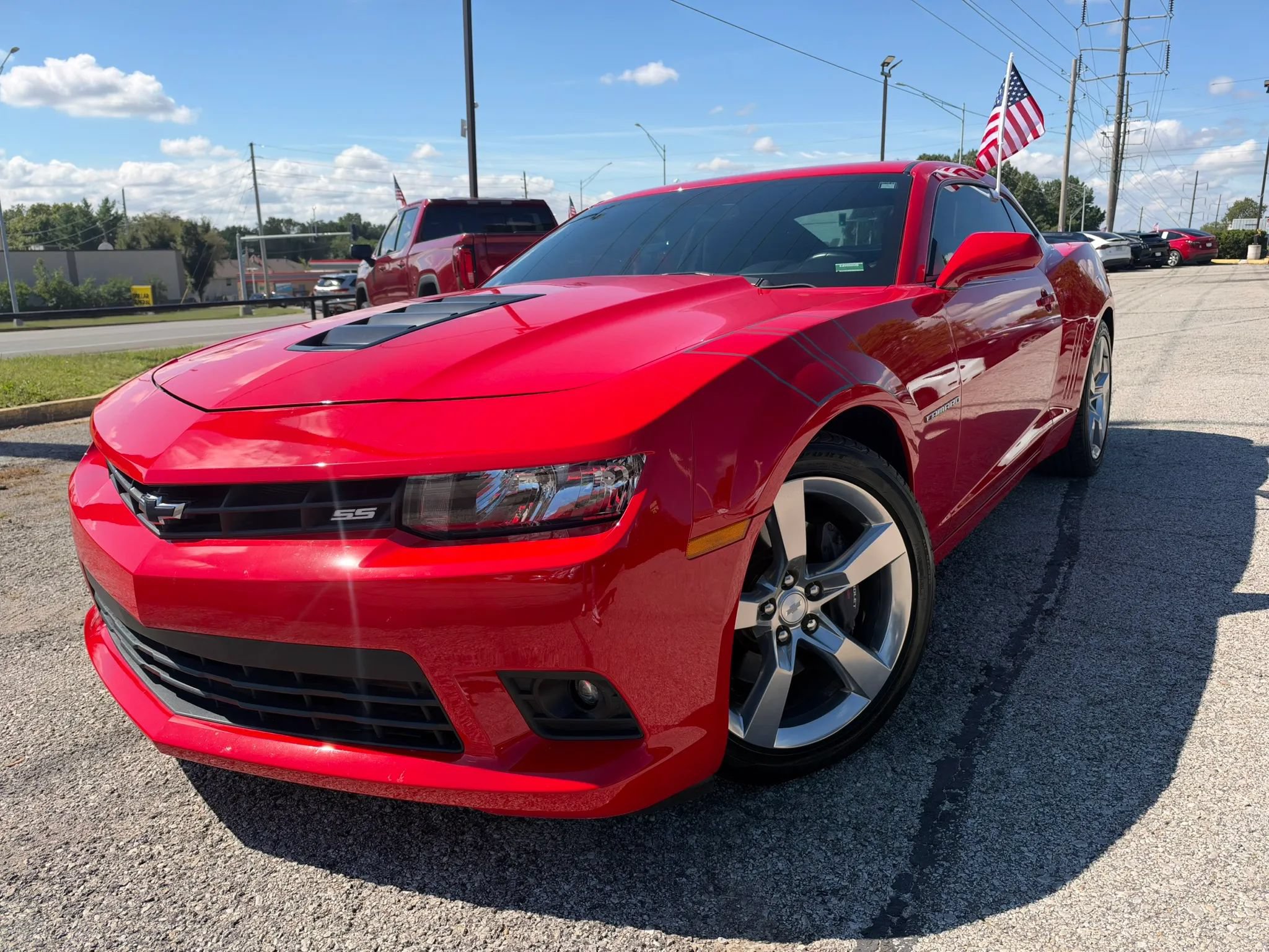 Used 2015 Chevrolet Camaro SS w/ LPO, Red Appearance Package RWD image 28