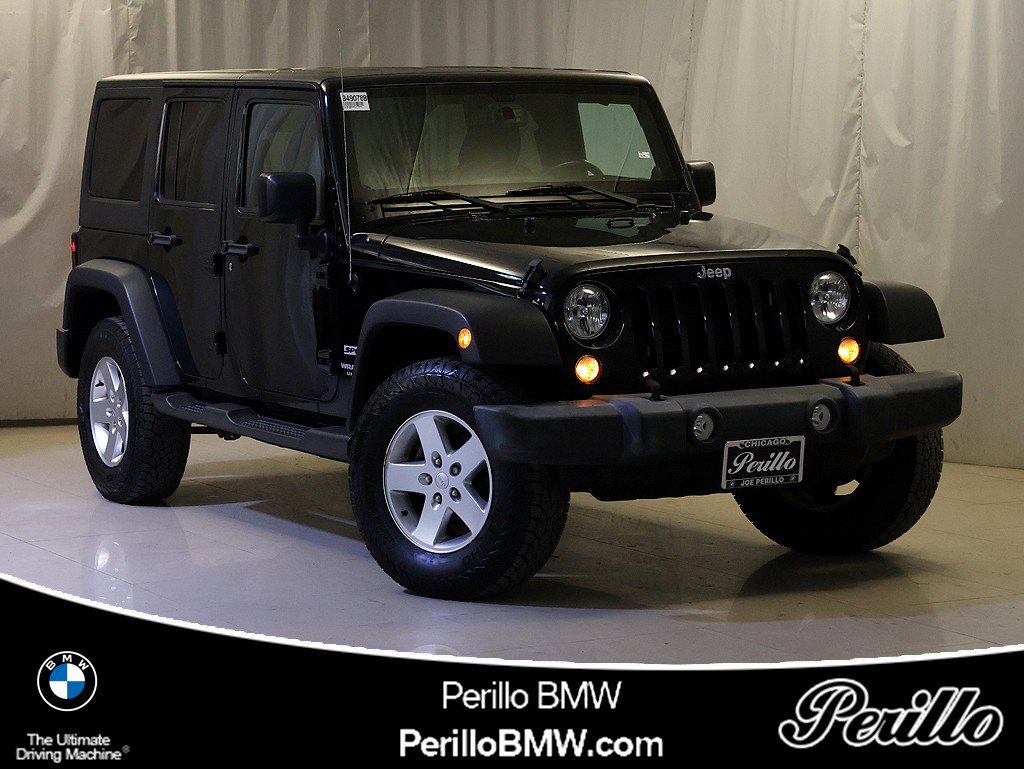 Used 2014 Jeep Wrangler Unlimited Sport w/ Quick Order Package 24S AWD/4WD image 1