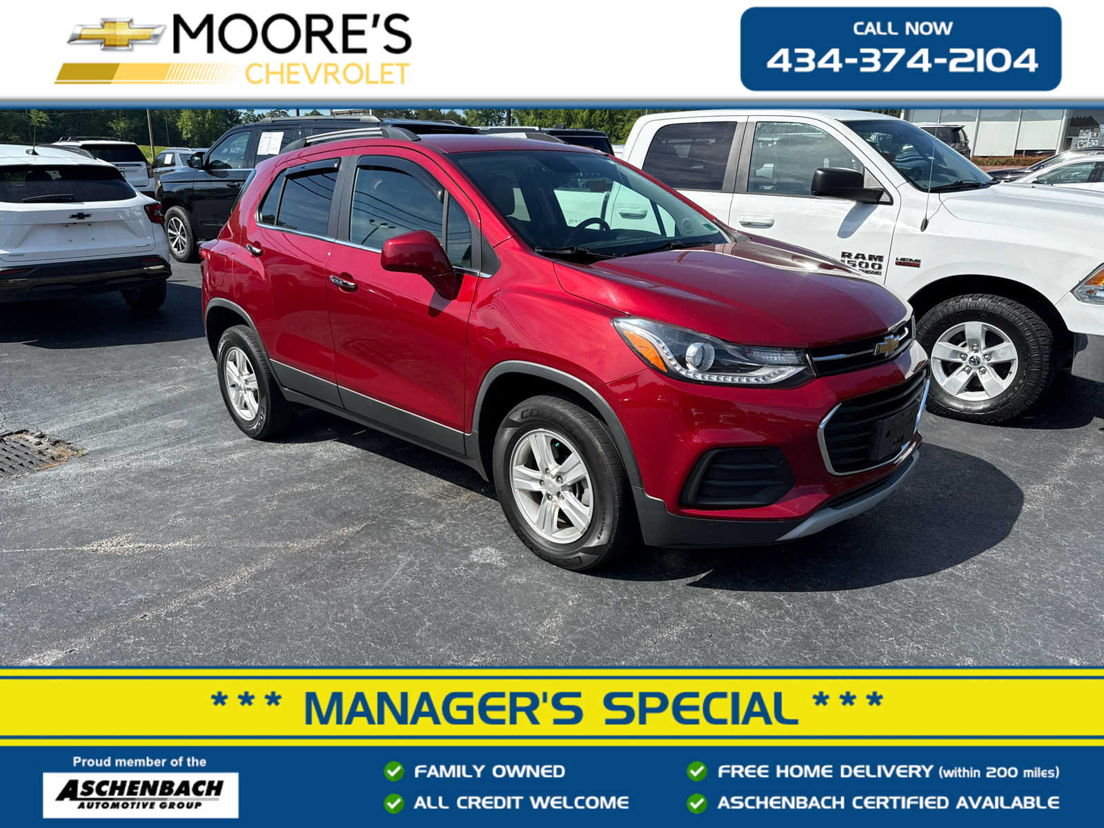 Used 2020 Chevrolet Trax LT w/ Driver Confidence Package