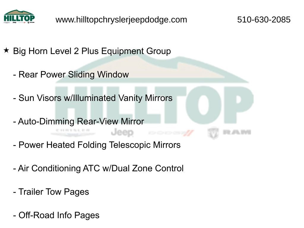 New 2025 RAM 2500 Big Horn image 10