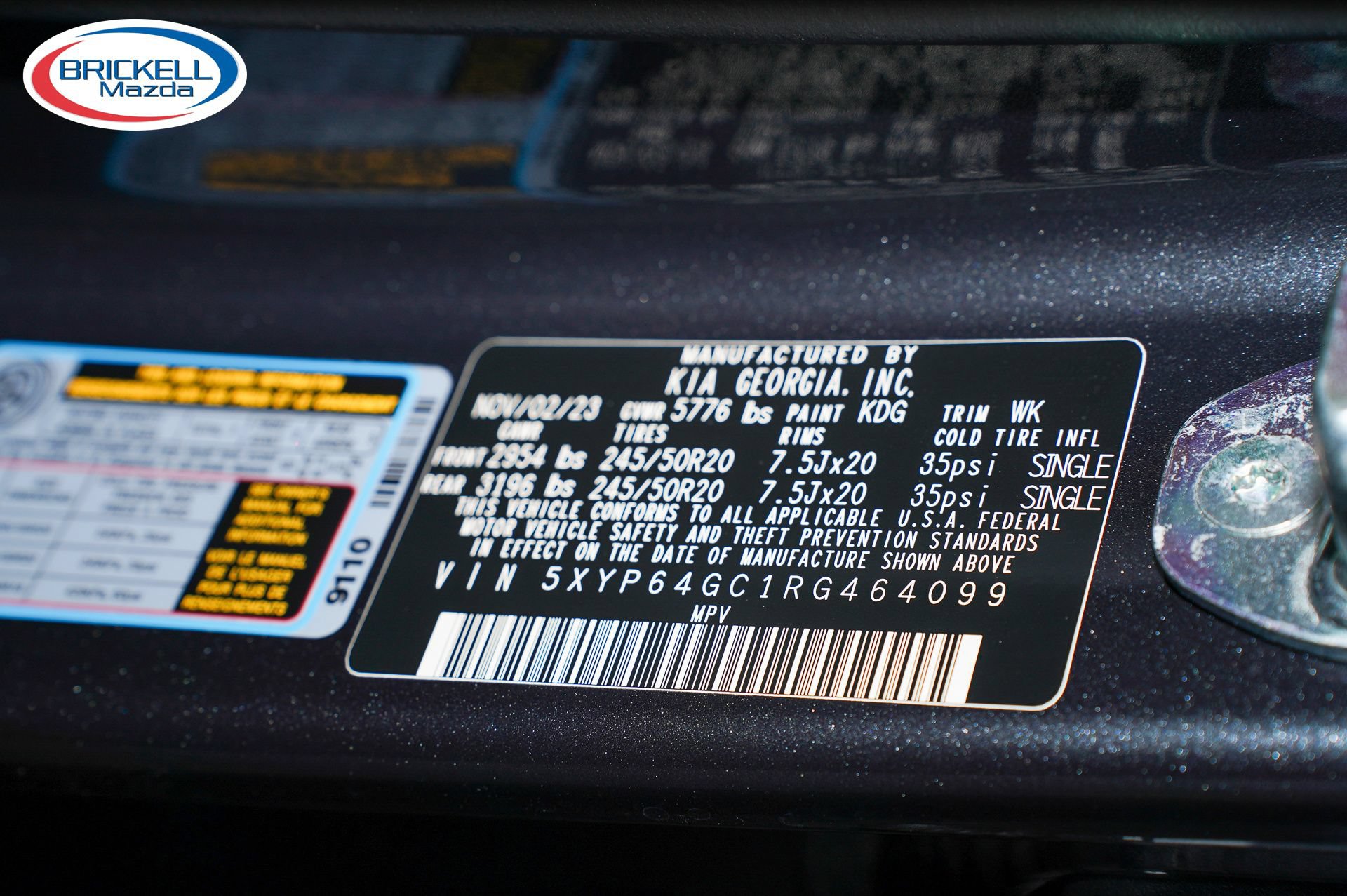 Used 2024 Kia Telluride S w/ S Sunroof Package FWD image 40