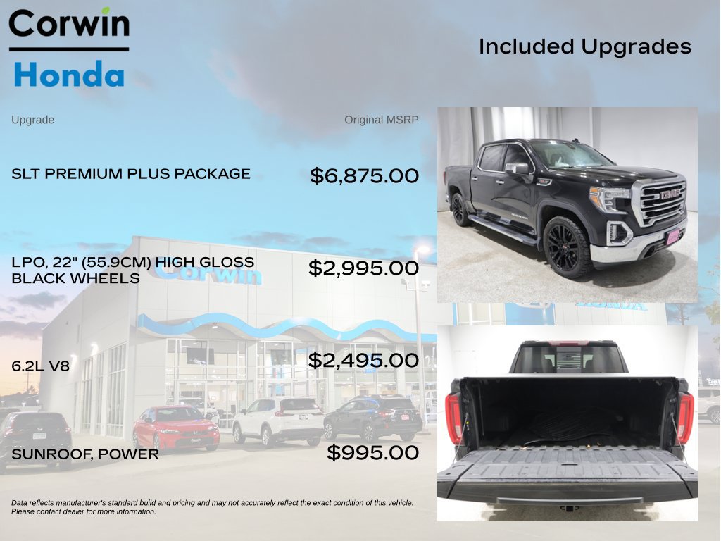 Used 2019 GMC Sierra 1500 SLT w/ SLT Premium Plus Package AWD/4WD image 4