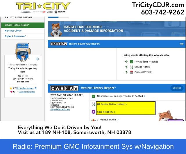 Used 2020 GMC Sierra 1500 SLT w/ SLT Premium Plus Package image 11