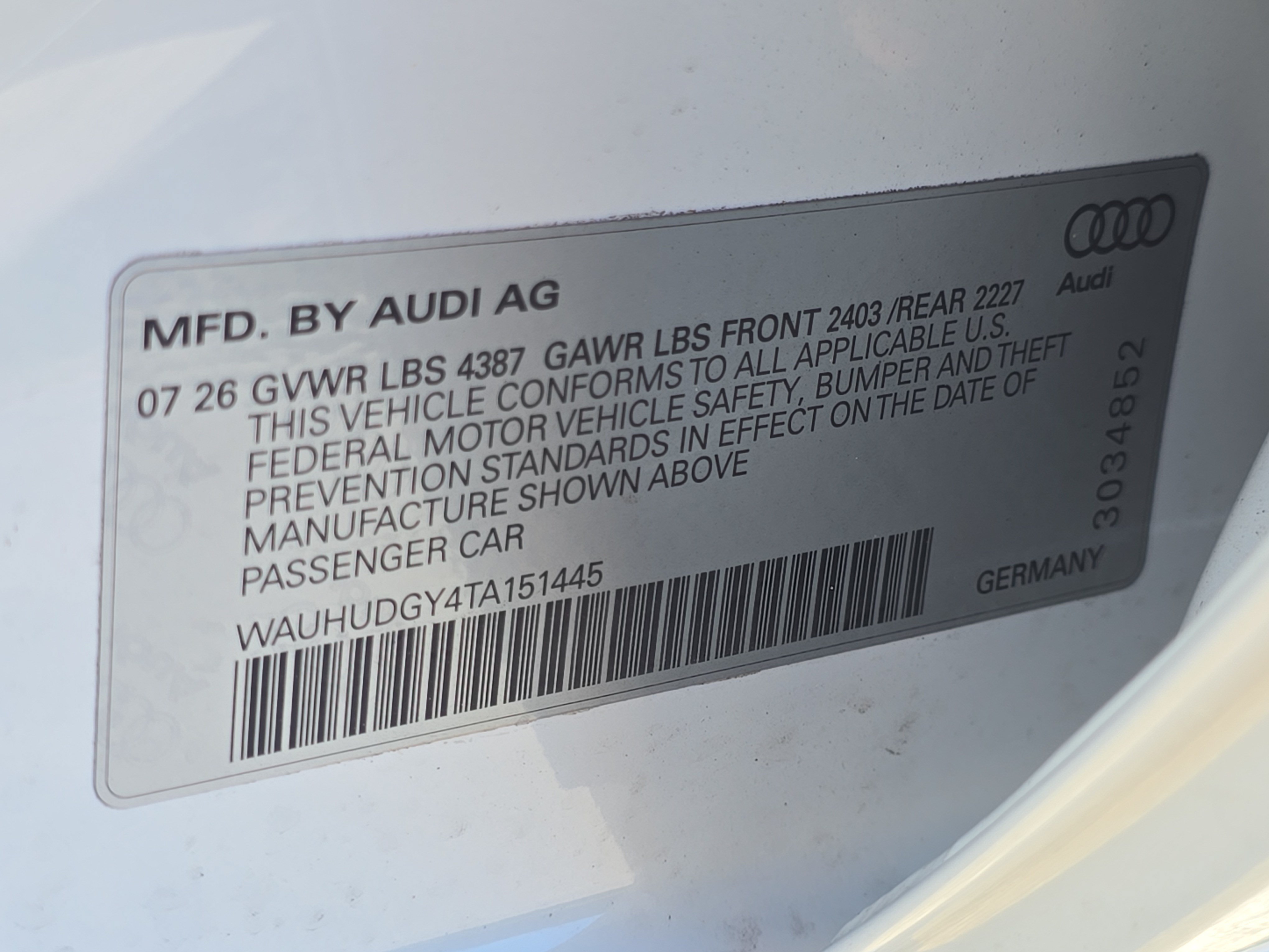 New 2026 Audi A3 2.0T Premium Plus AWD/4WD image 35