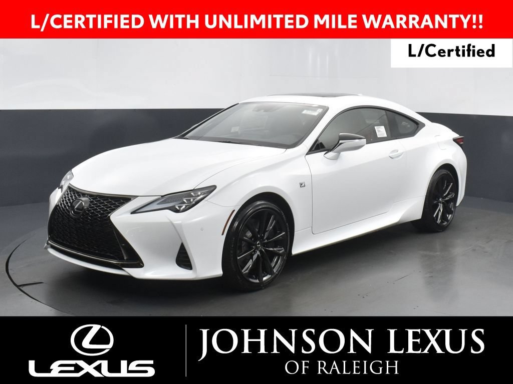Certified 2024 Lexus RC 350 F Sport w/ Navigation Package RWD image 1