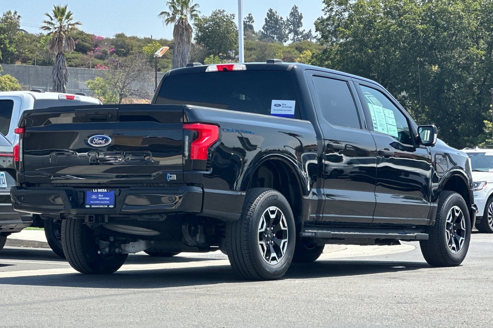 Certified 2023 Ford F150 Lightning XLT w/ Tow Technology Package AWD/4WD image 3