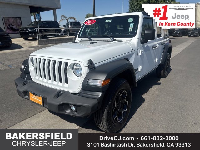 Certified 2021 Jeep Wrangler Unlimited Sport
