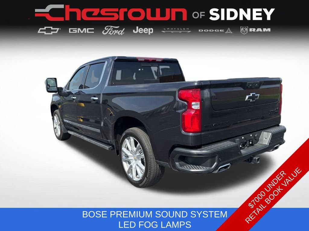 Used 2024 Chevrolet Silverado 1500 High Country w/ High Country Premium Package AWD/4WD image 3