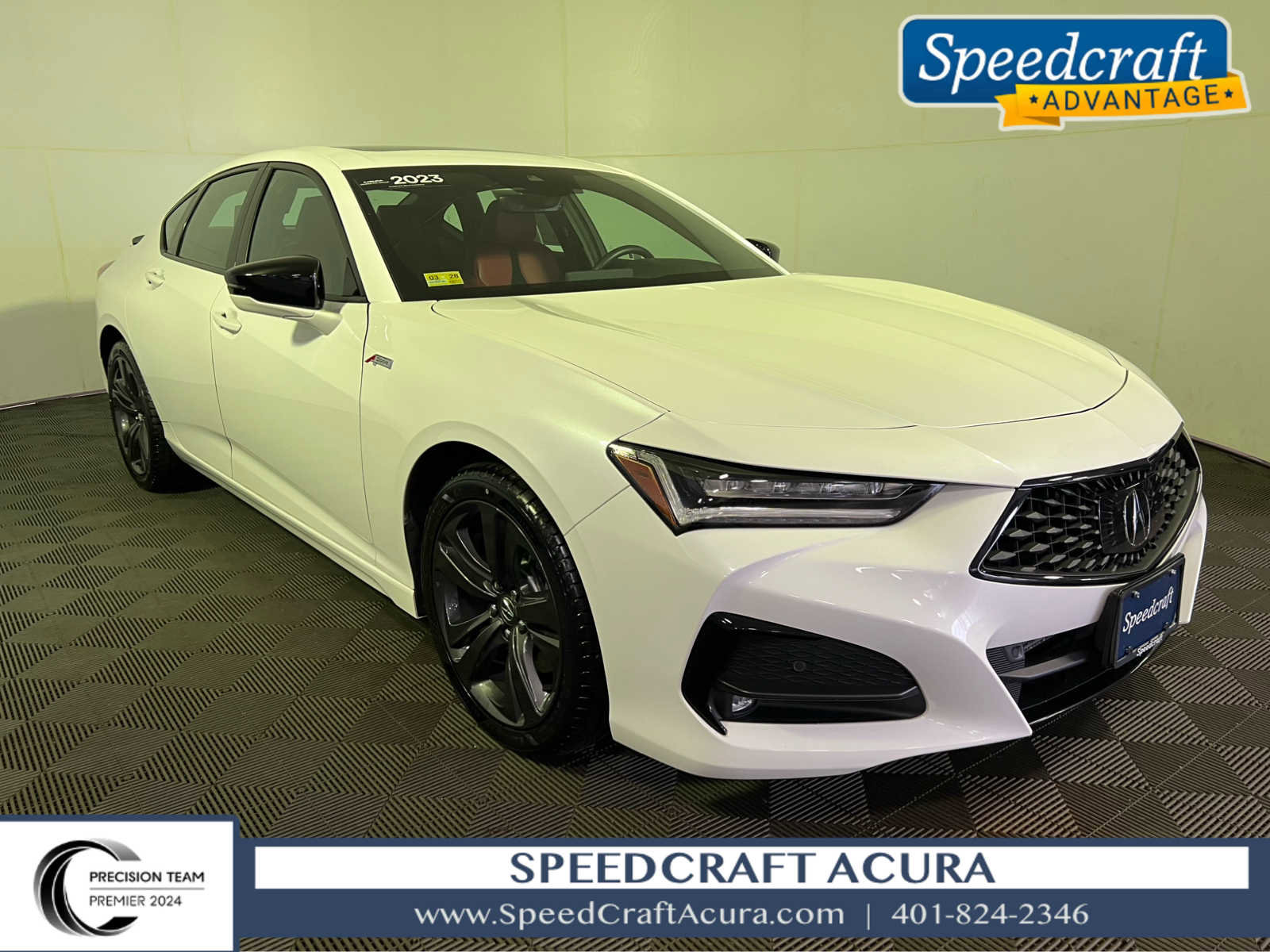 Certified 2023 Acura TLX w/ A-SPEC Pkg image 1