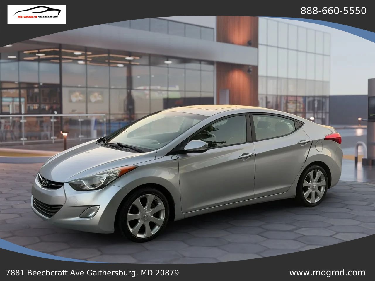 Used 2012 Hyundai Elantra Limited w/ Technology Pkg 5 FWD image 6