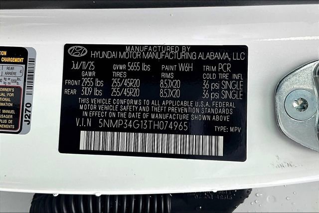 Certified 2026 Hyundai Santa Fe Limited image 8