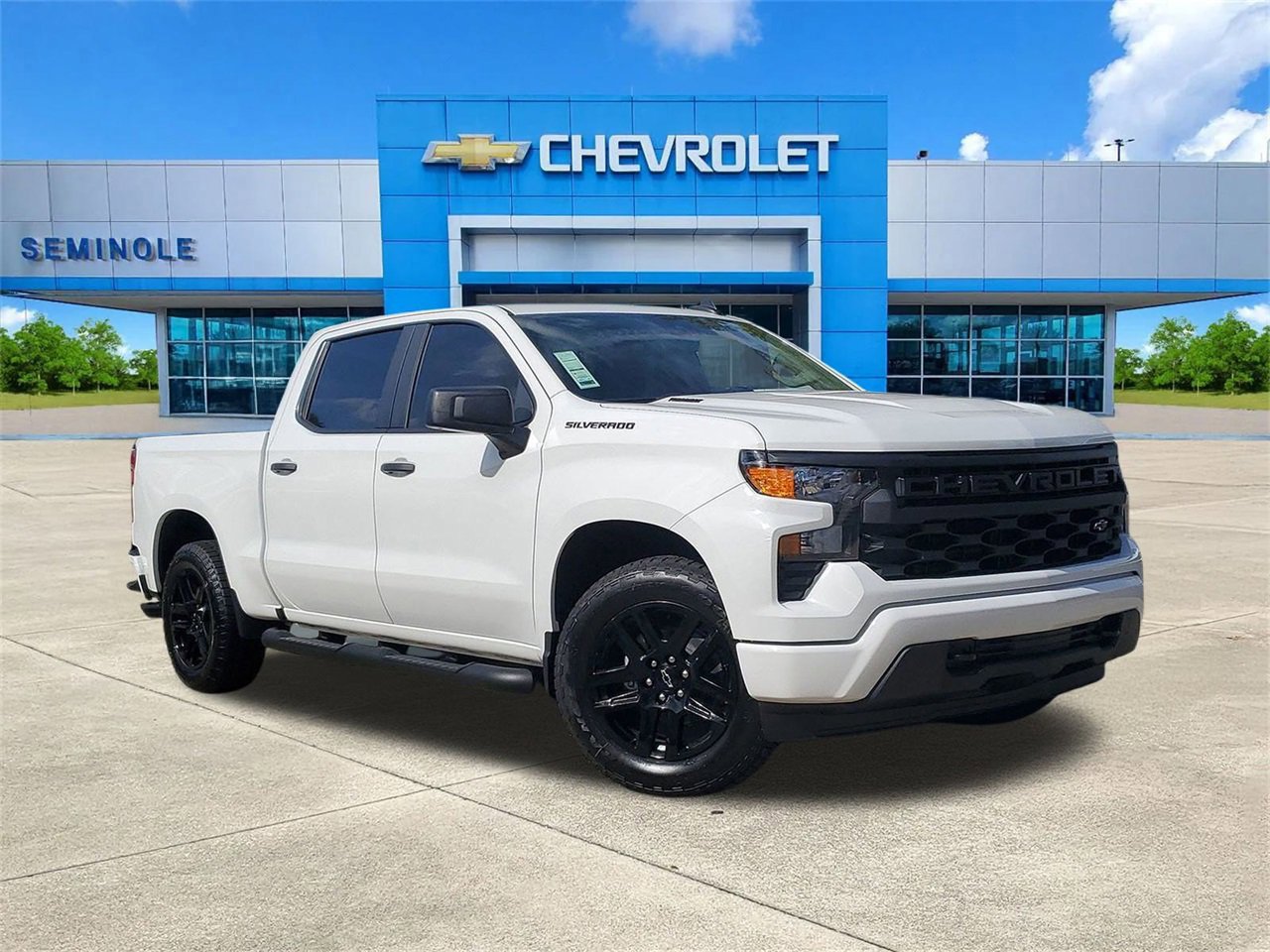 New 2026 Chevrolet Silverado 1500 Custom w/ Turbomax Blackout Package