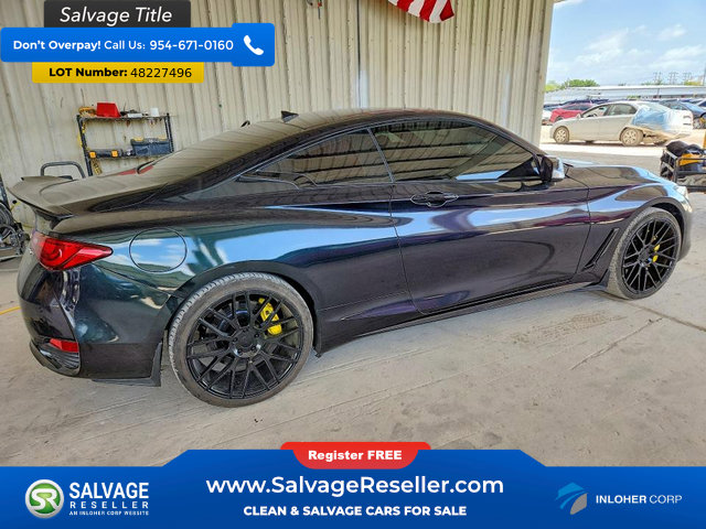 Used 2017 INFINITI Q60 Coupe w/ Premium Plus Package 3.0T image 4