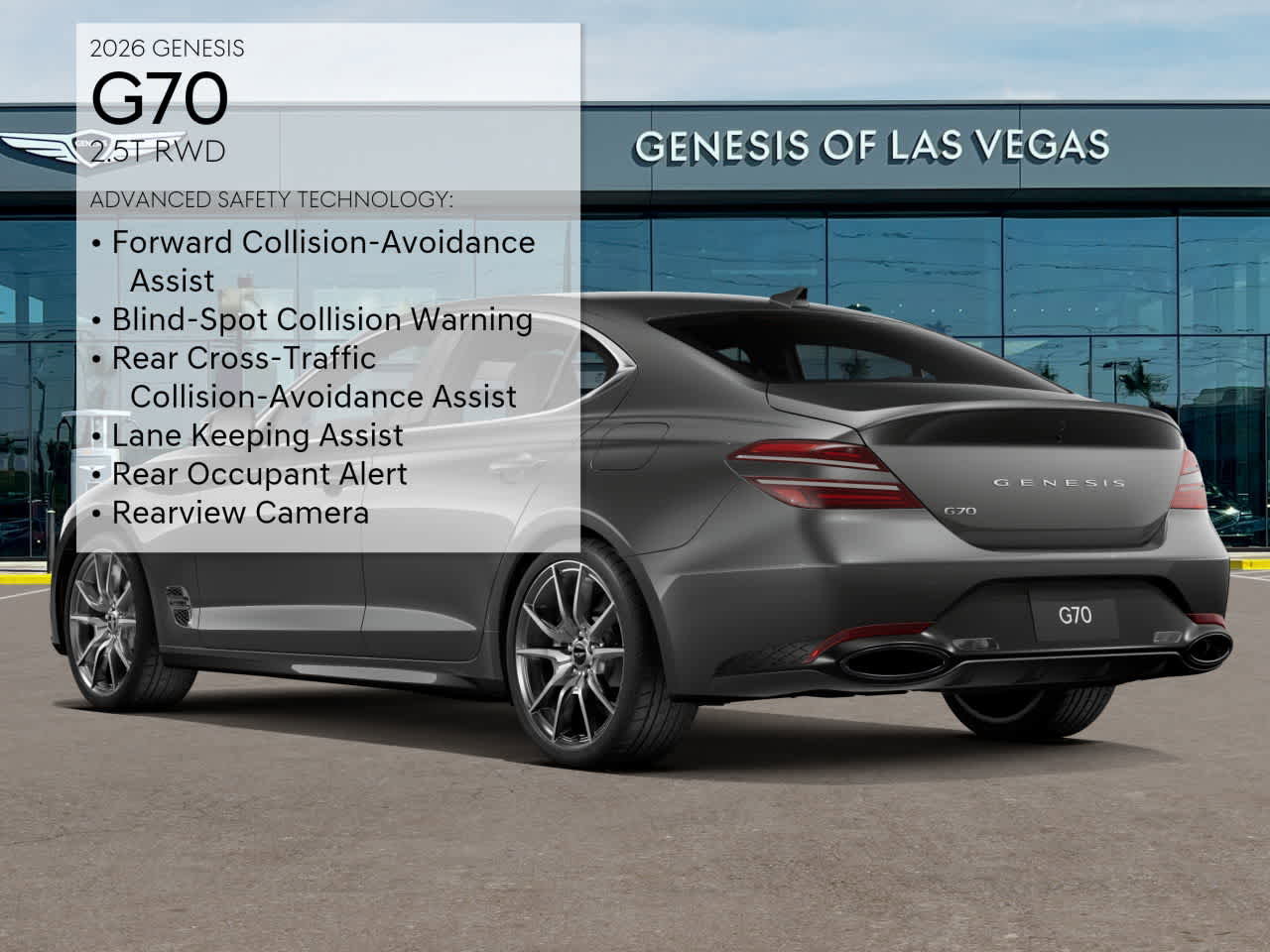 New 2026 Genesis G70 2.5T image 7