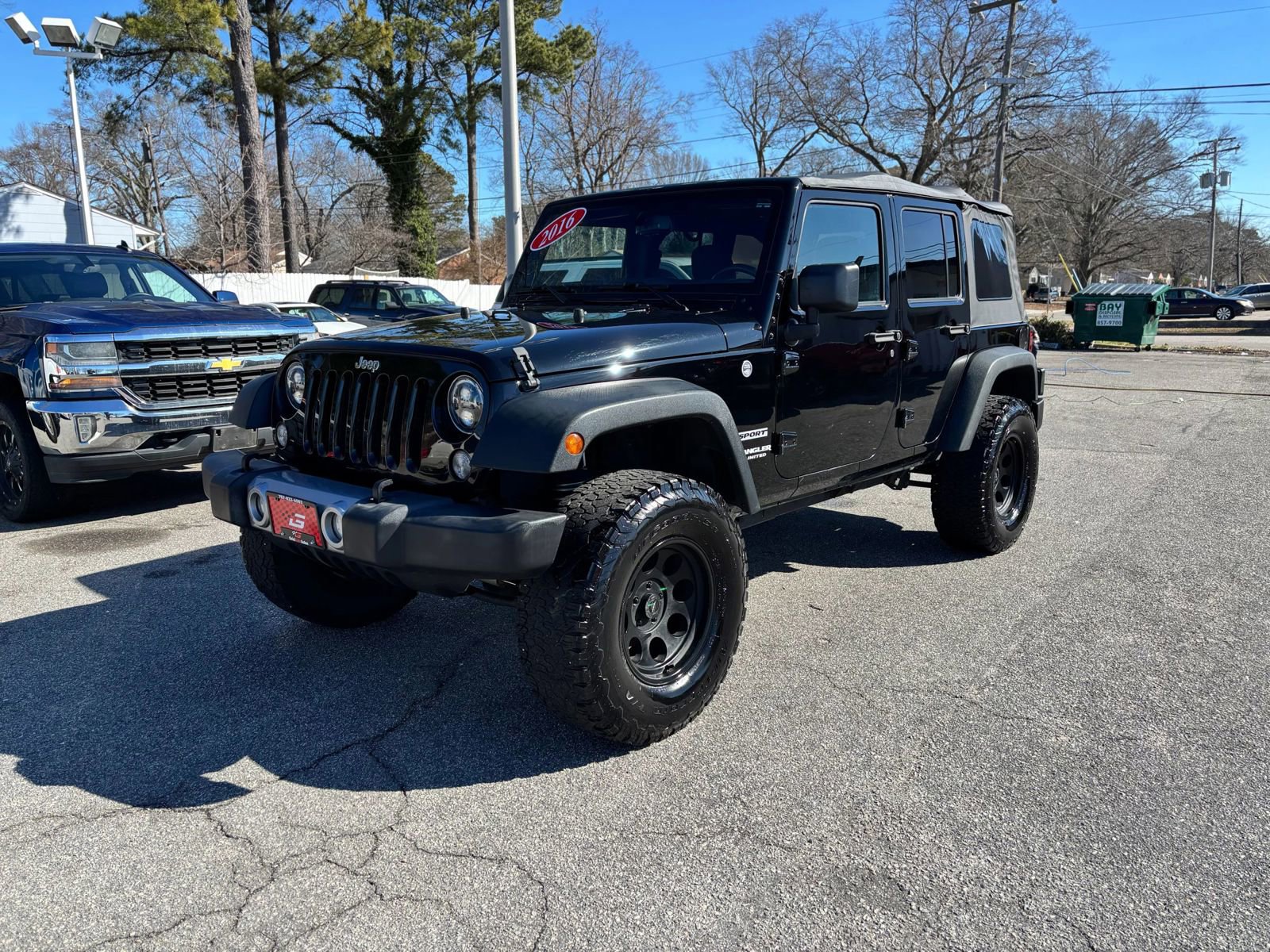 Used 2016 Jeep Wrangler Unlimited Sport w/ Quick Order Package 23S image 1