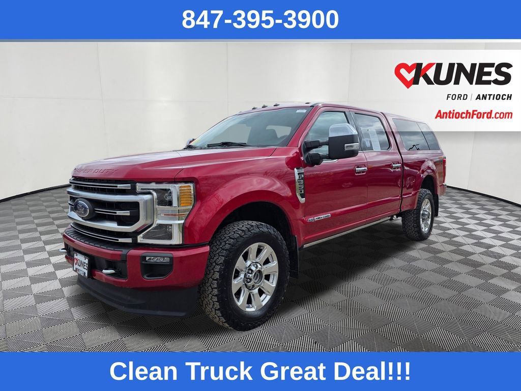 Used 2020 Ford F350 Platinum AWD/4WD image 3