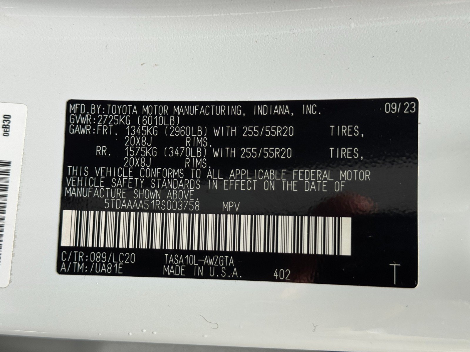 Used 2024 Toyota Grand Highlander FWD image 48