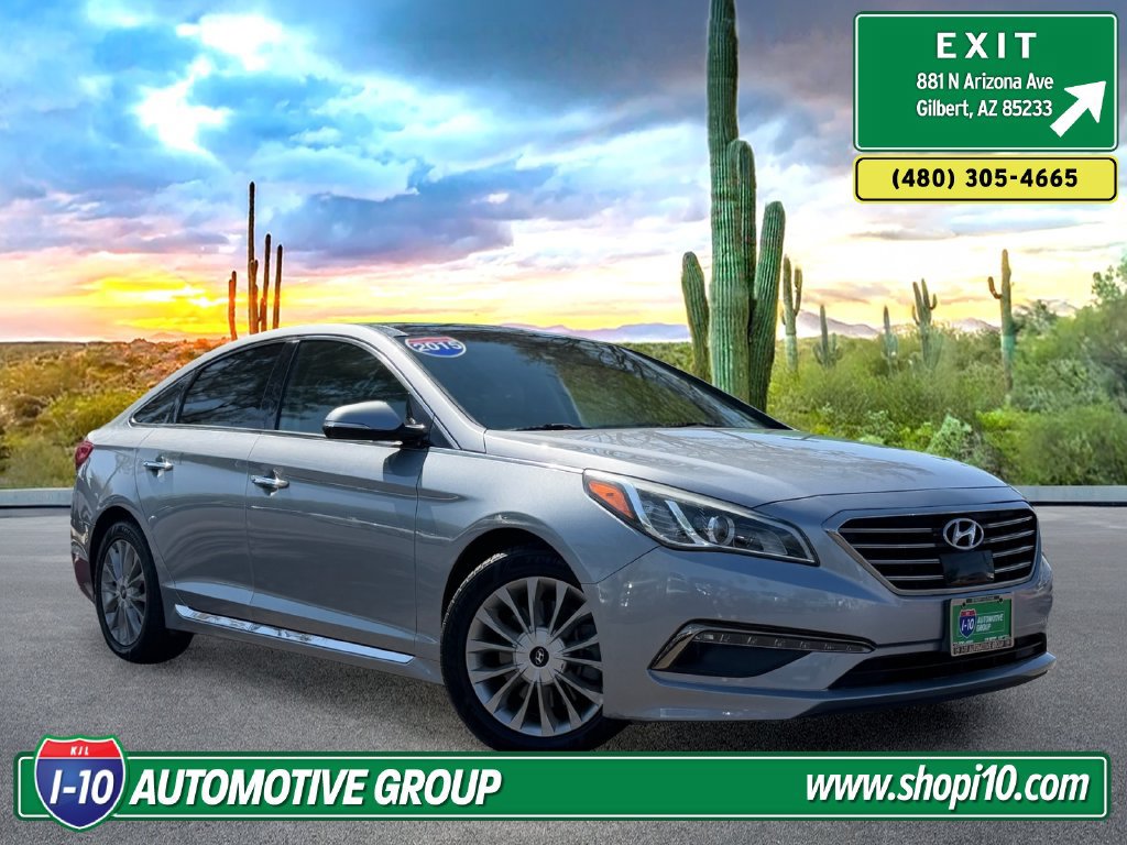 Used 2015 Hyundai Sonata Limited w/ Option Group 06 FWD image 1