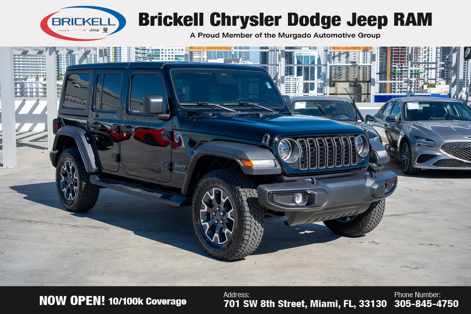 Used 2025 Jeep Wrangler Unlimited Sport S 4xe w/ LED Headlamp & Fog Lamp Group video 3