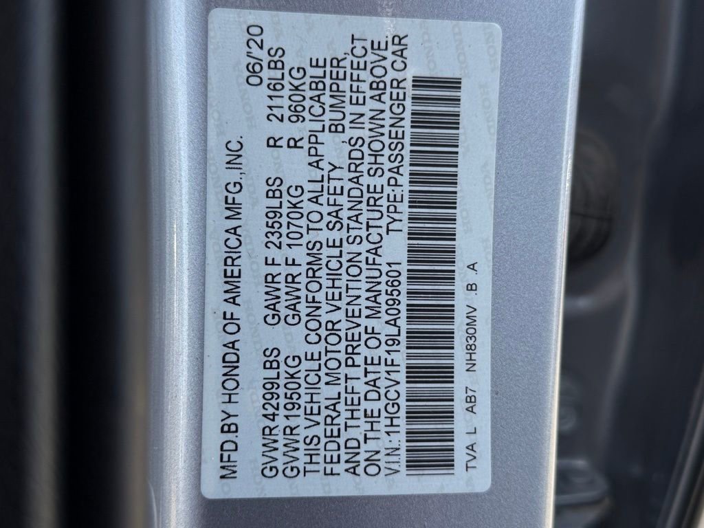 Used 2020 Honda Accord LX image 28