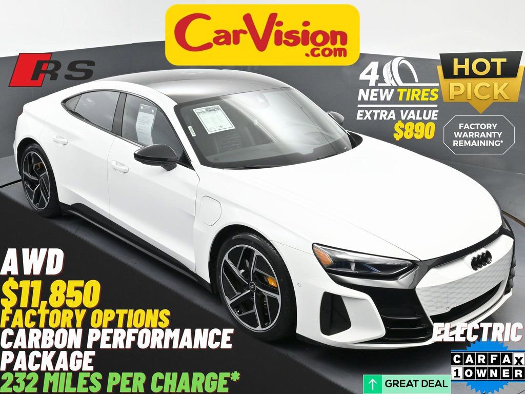 Used 2023 Audi RS e-tron GT w/ Carbon Performance Package image 1