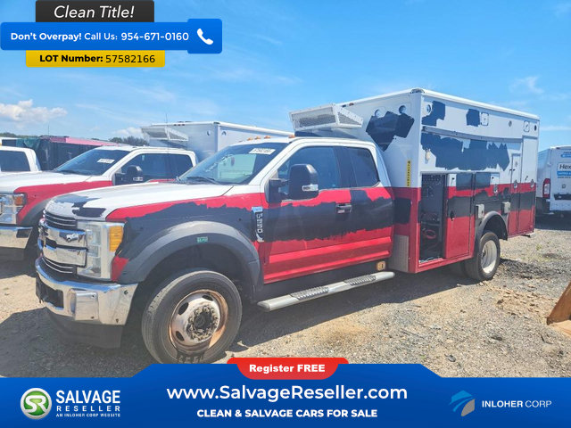 Used 2017 Ford F550 4x4 SuperCab Super Duty