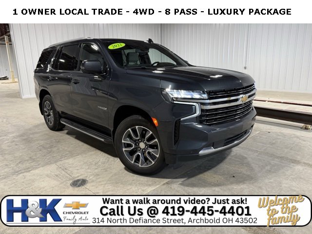 Used 2022 Chevrolet Tahoe LT w/ Luxury Package image 1
