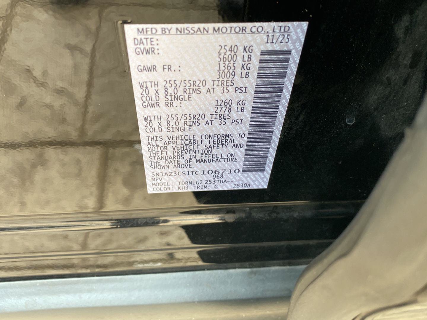 Certified 2026 Nissan Murano SL AWD/4WD image 16