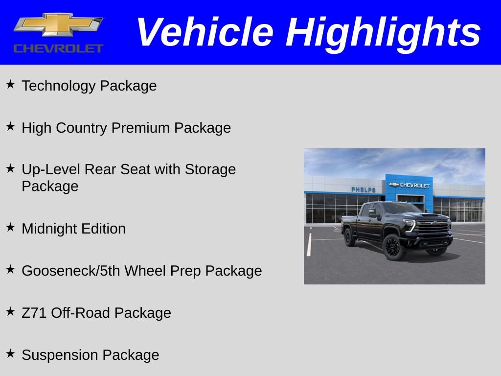 New 2026 Chevrolet Silverado 2500 High Country w/ High Country Premium Package AWD/4WD image 2