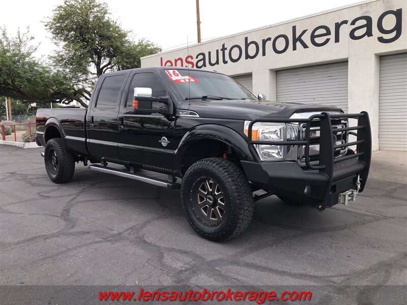 Used 2016 Ford F350 Lariat w/ Lariat Ultimate Package AWD/4WD image 2