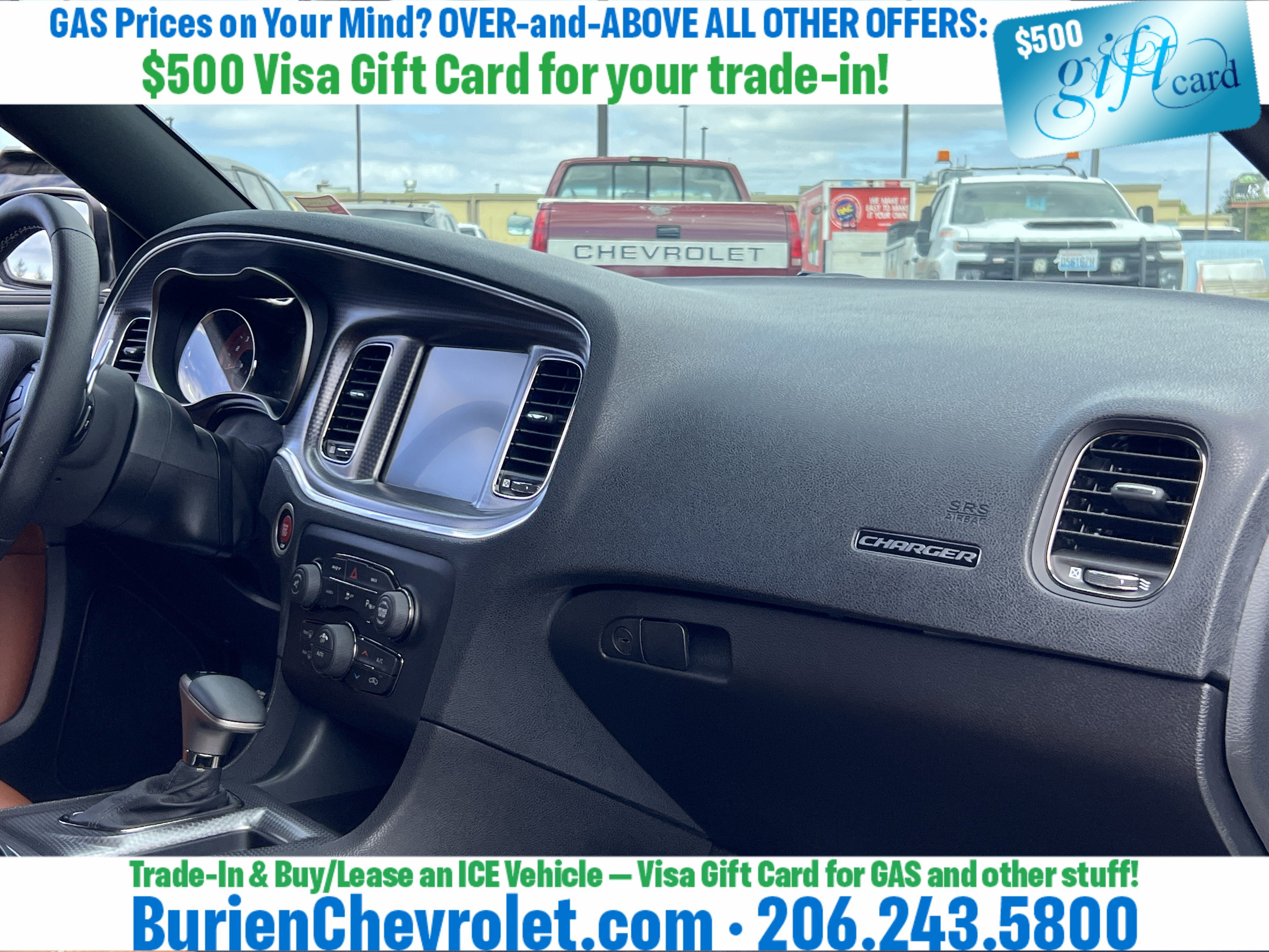 Used 2016 Dodge Charger SRT Hellcat w/ Harman/Kardon Audio Group RWD image 21