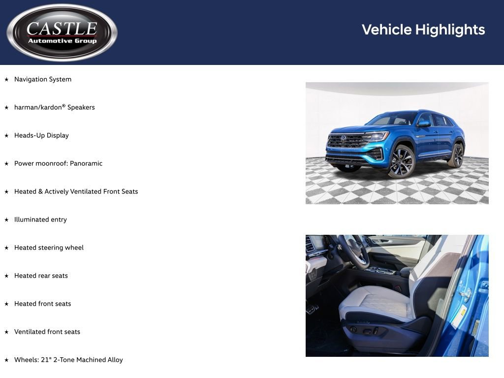 New 2025 Volkswagen Atlas Cross Sport SEL Premium R-Line image 3