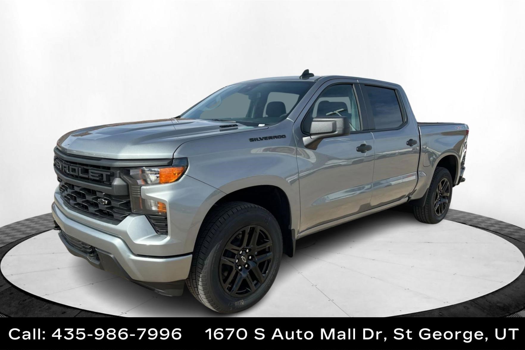 New 2026 Chevrolet Silverado 1500 Custom w/ LPO, Dark Essentials Package