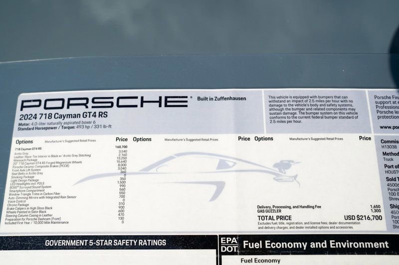 Used 2024 Porsche 718 Cayman GT4 RS image 94