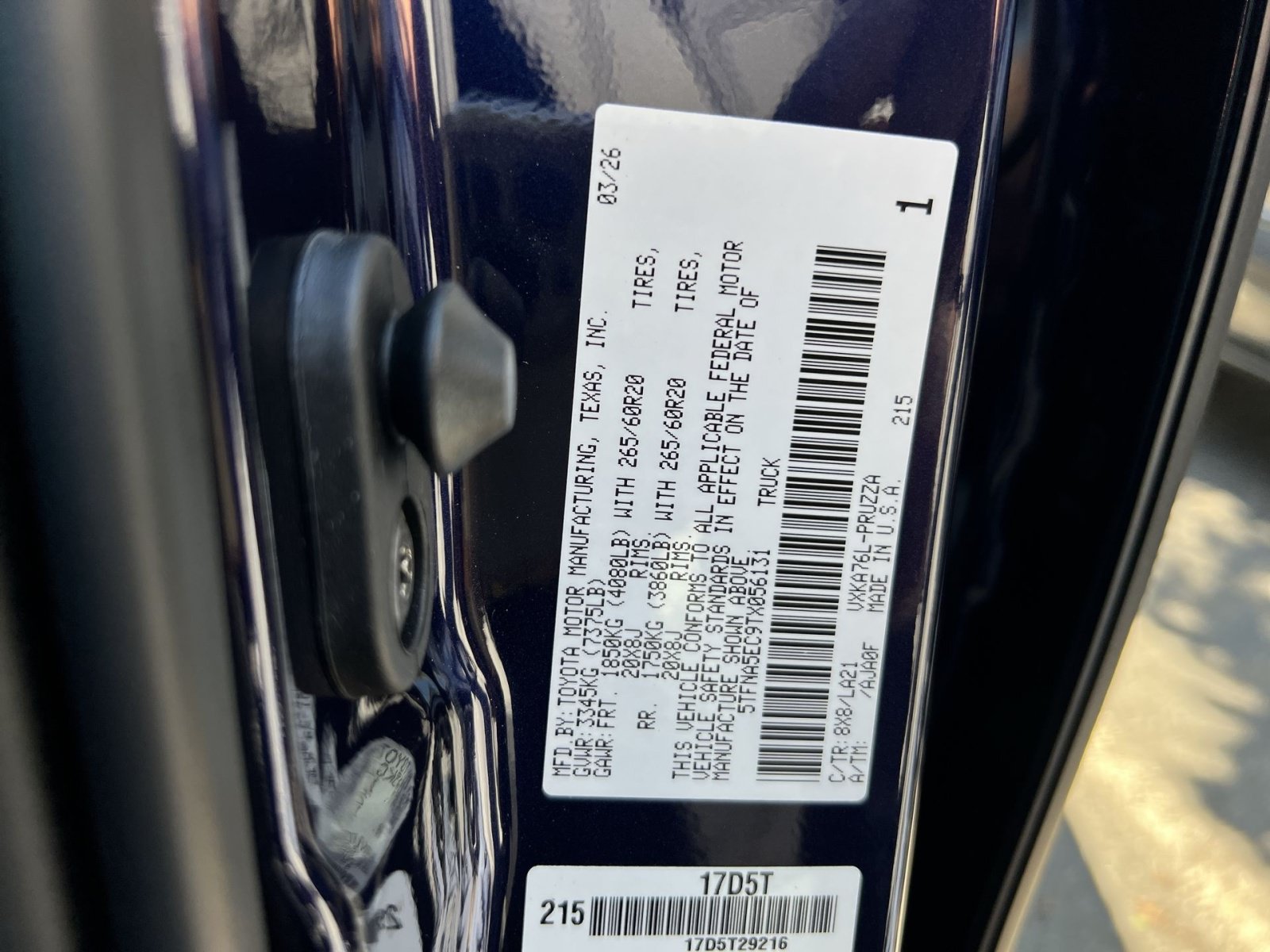 New 2026 Toyota Tundra Platinum AWD/4WD image 21