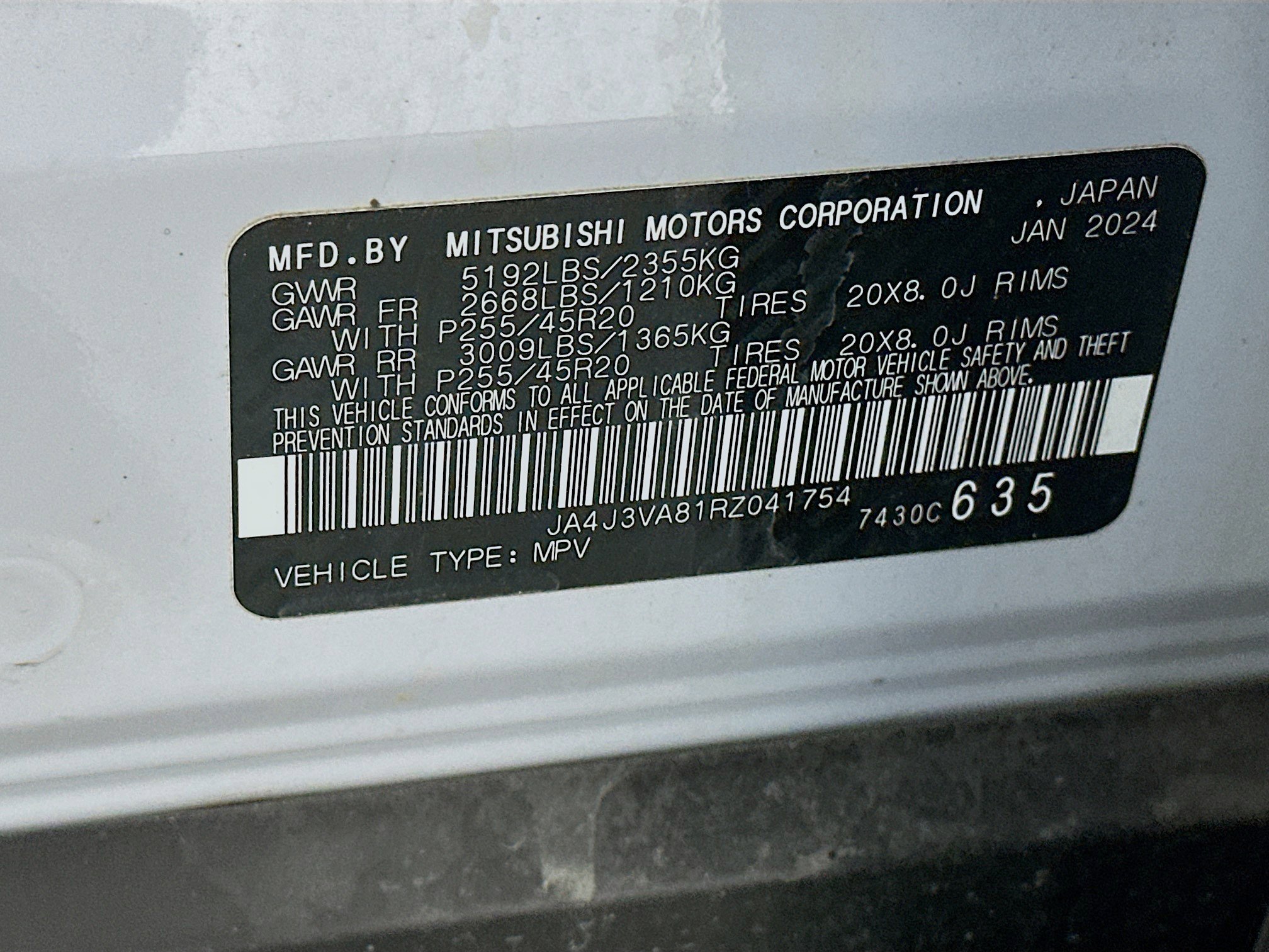 Used 2024 Mitsubishi Outlander SE image 12