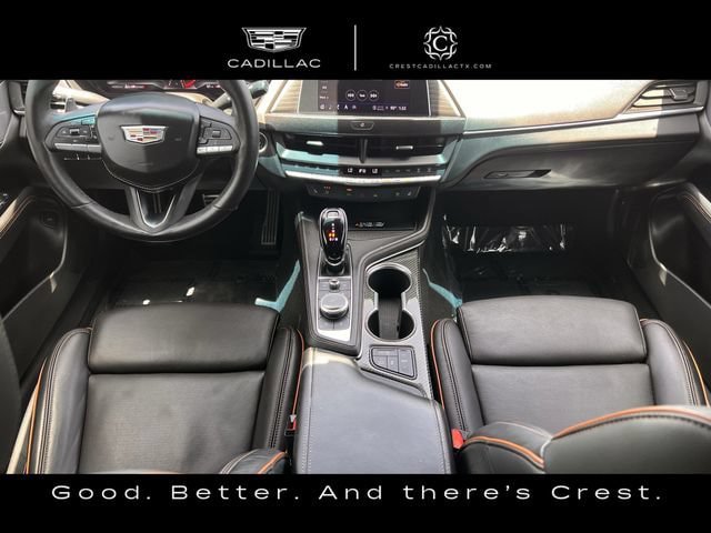 Certified 2022 Cadillac CT4 V w/ Navigation Package RWD image 14