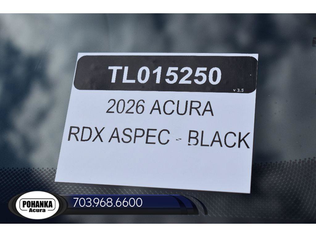 New 2026 Acura RDX A-Spec AWD/4WD image 38