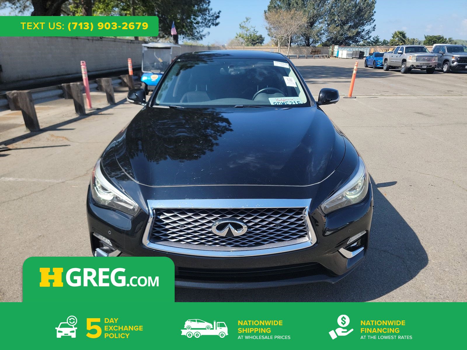 Used 2023 INFINITI Q50 Luxe w/ Cargo Package image 1