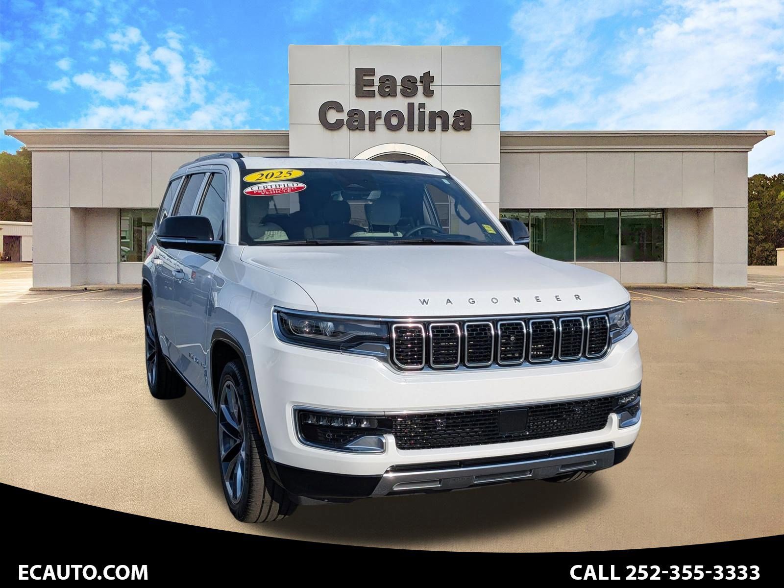 Certified 2025 Jeep Wagoneer Series III w/ Premium Group I