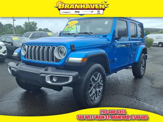 Certified 2025 Jeep Wrangler Unlimited Sahara