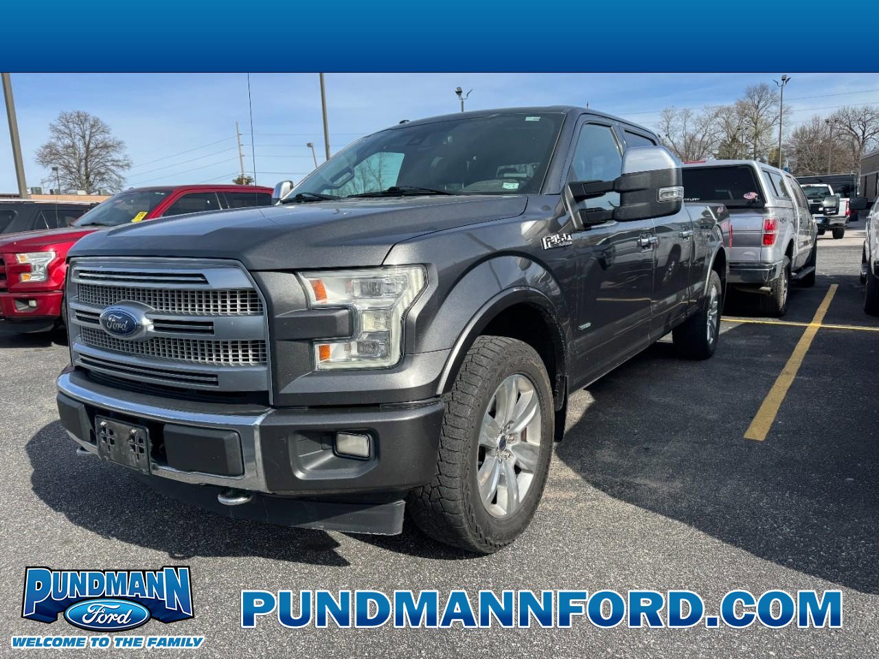 Used 2017 Ford F150 Platinum w/ Max Trailer Tow Package AWD/4WD image 1