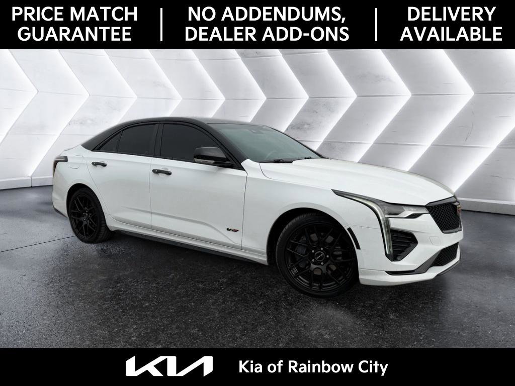 Used 2021 Cadillac CT4 V w/ Driver Awareness Plus Package image 1