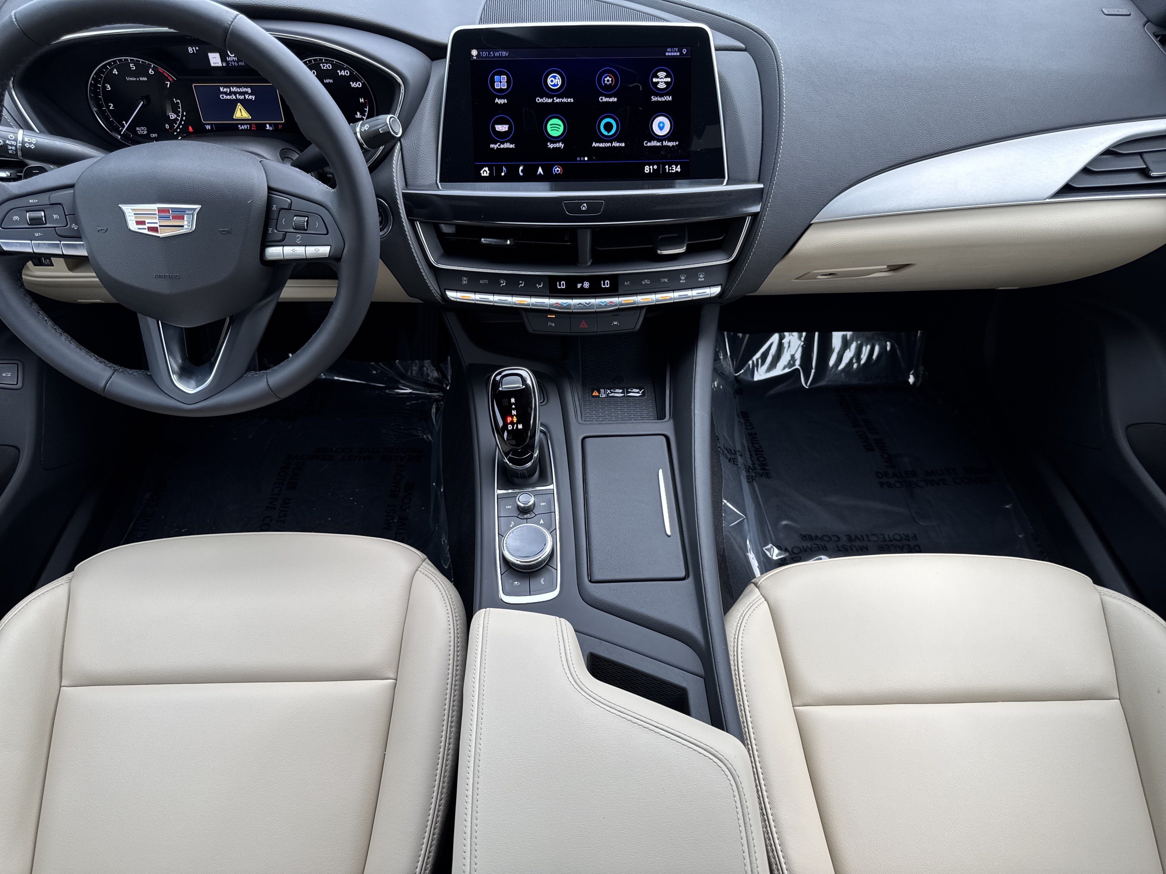Certified 2024 Cadillac CT5 Luxury w/ Sun And Sound Package RWD image 14